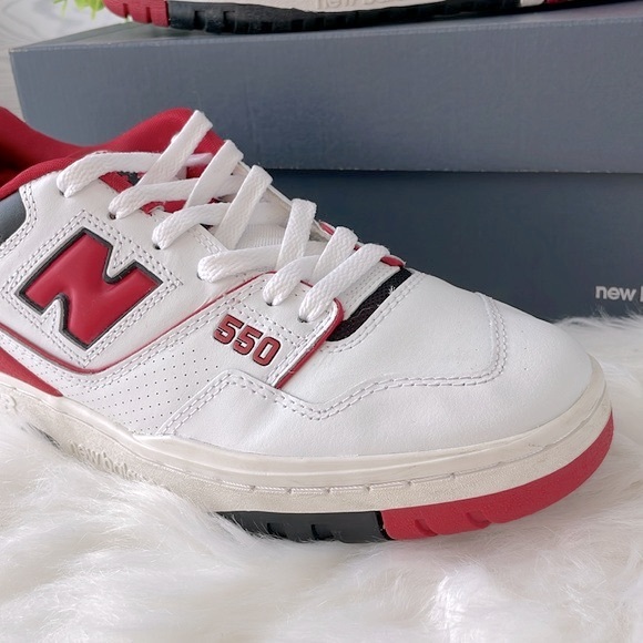New Balance 550 'White Team Red' 2020 - Picture 2 of 10